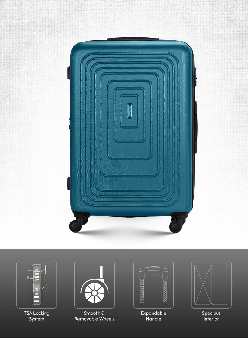 ستارجولد مجموعة حقائب سفر من 3 قطع من حقيبة سفر صلبة من مادة ABS - Image 3